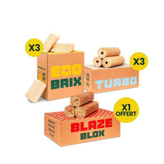 Pack Briquettes Premium