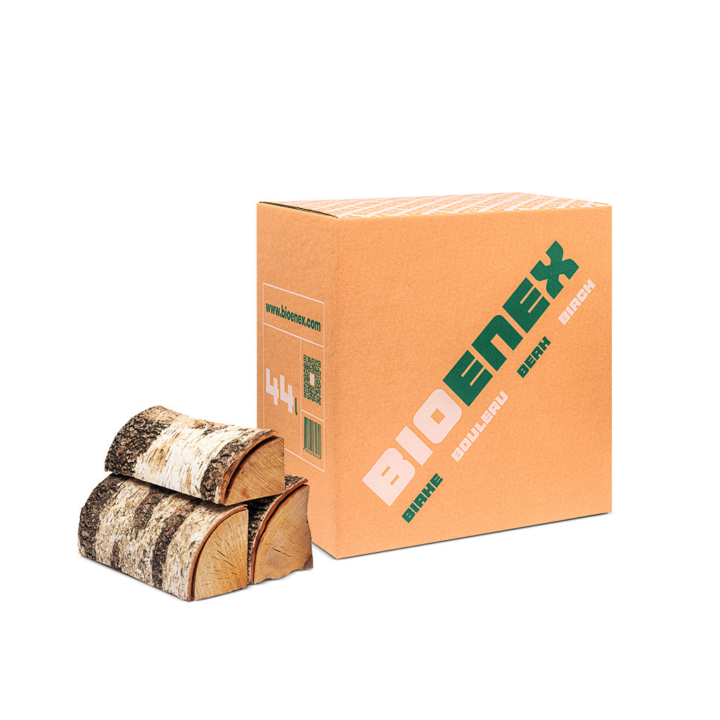 Petit Bois Séché Au Four 10kg - 4 Sacs Allume-Feu Naturel Pour Cheminée BBQ Four à Pizza
