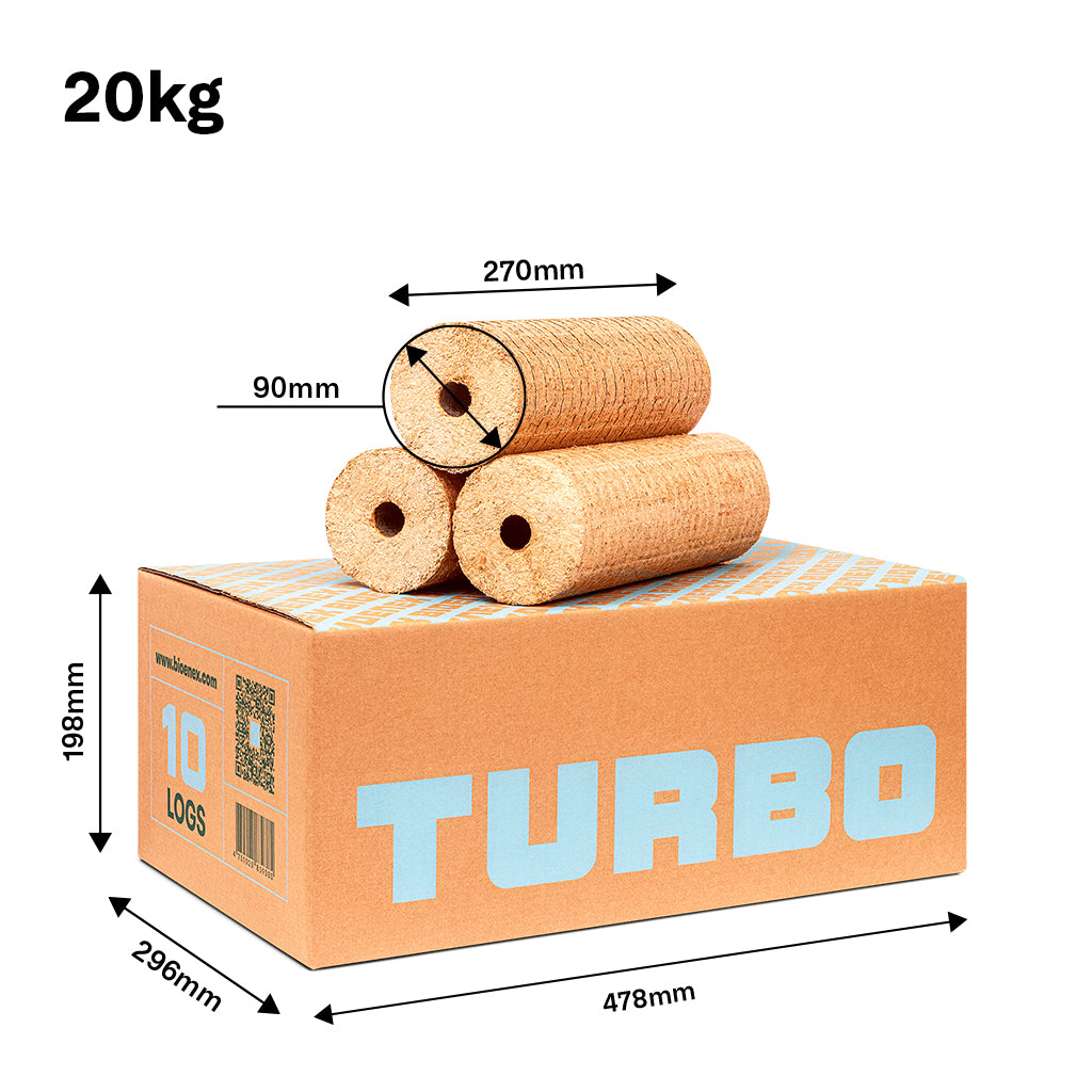 Bûches de bois densifié Turbo