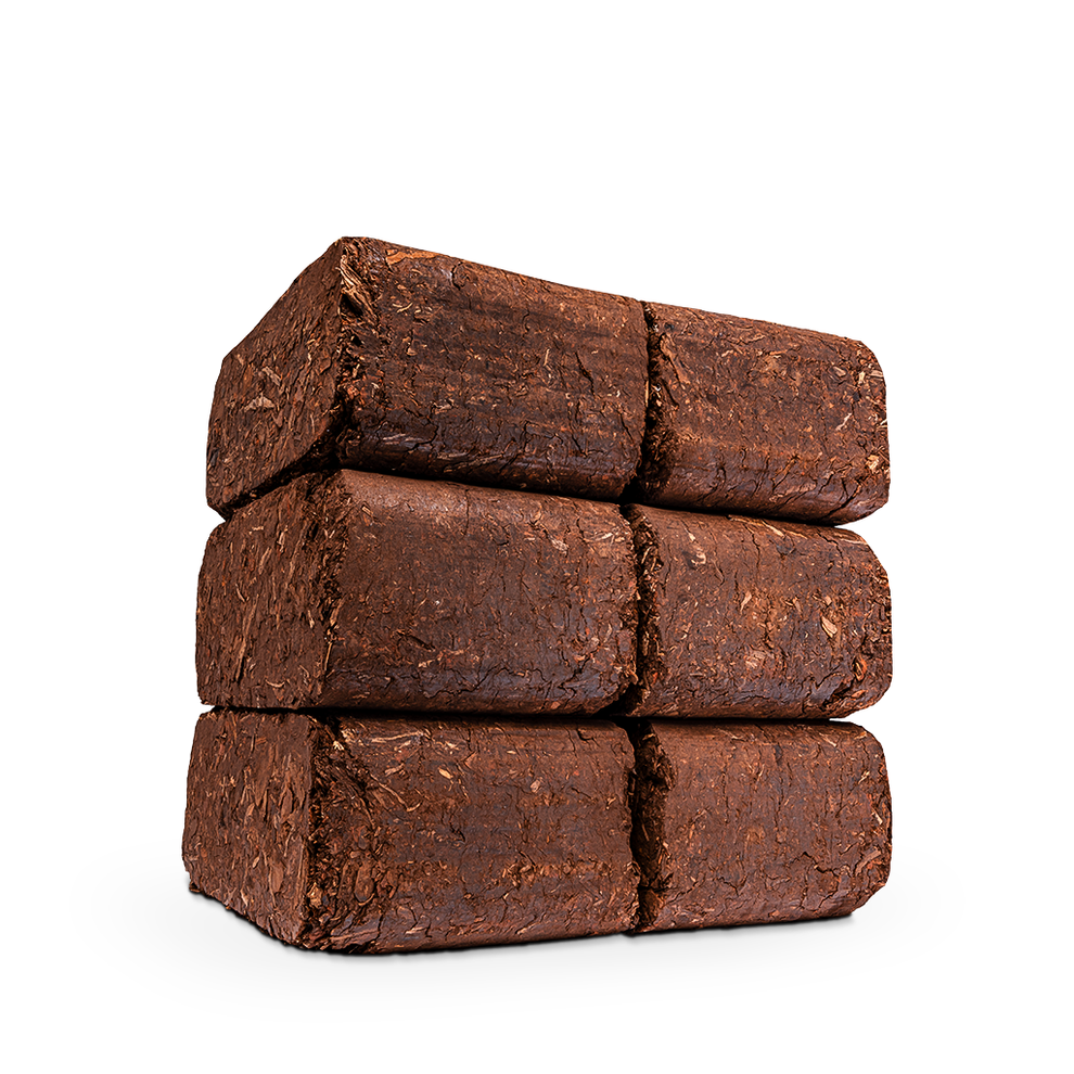 Bûches de nuit compressées Briquettes d’écorces de bois 8h Bioenex — free download