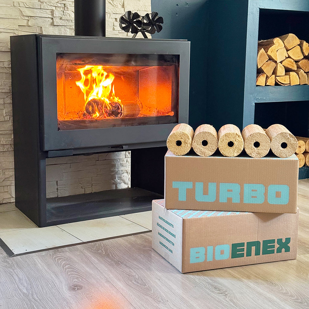 Bûches de bois densifié Turbo